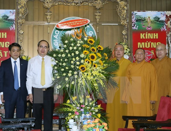 VFF leader extends greetings on Buddha’s birthday ảnh 1 VFF leader extends greetings on Buddha’s birthday ảnh 1