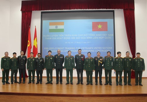 India helps train Vietnam UN peacekeeping force ảnh 1 India helps train Vietnam UN peacekeeping force ảnh 1