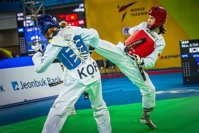 Tuyen wins bronze at Grand Prix taekwondo tourney ảnh 1 Tuyen wins bronze at Grand Prix taekwondo tourney ảnh 1