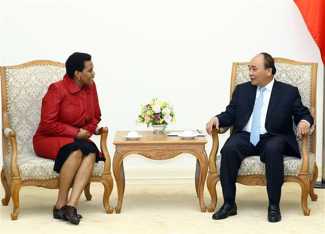 PM asks for enhanced Vietnam-South Africa trade ảnh 1 PM asks for enhanced Vietnam-South Africa trade ảnh 1