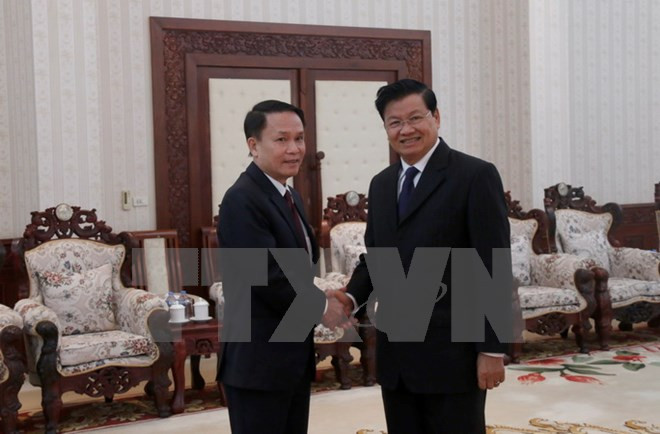 Lao Prime Minister hails Vietnam News Agency’s support ảnh 1