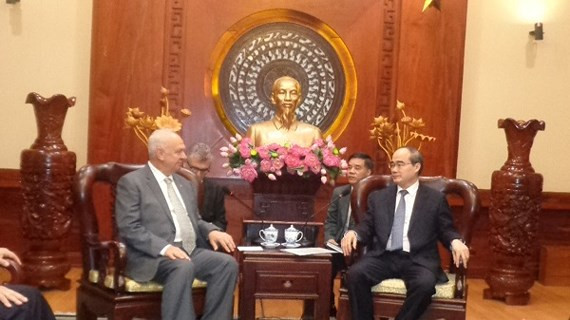 HCM City leader meets Russian ambassador ảnh 1 HCM City leader meets Russian ambassador ảnh 1