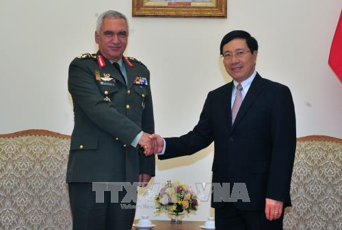 Vietnam, EU step up defence cooperation ảnh 1 Vietnam, EU step up defence cooperation ảnh 1