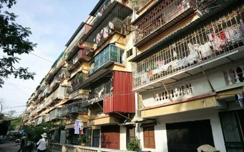 Only 14 of 1,516 old buildings in Hanoi renovated ảnh 1 Only 14 of 1,516 old buildings in Hanoi renovated ảnh 1