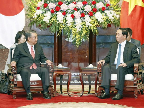 President: Vietnam considers Japan as leading partner ảnh 1 President: Vietnam considers Japan as leading partner ảnh 1
