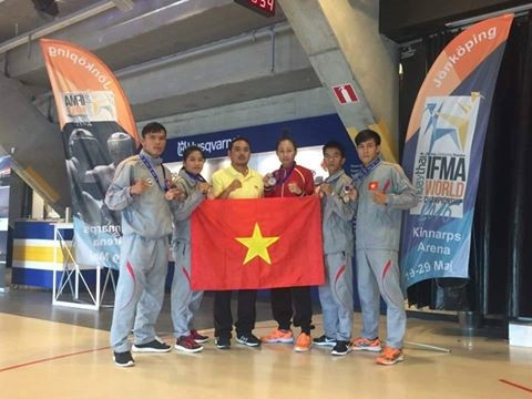 Muaythai fighters win five medals at world championship ảnh 1 Muaythai fighters win five medals at world championship ảnh 1