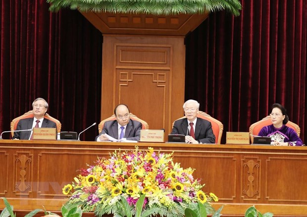 Party Central Committee's 10th plenum enters second working day ảnh 1 Party Central Committee's 10th plenum enters second working day ảnh 1