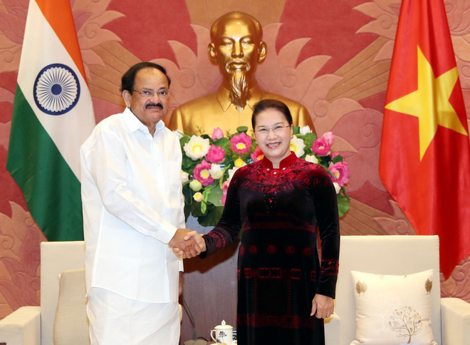 NA Chairwoman welcomes Indian Vice President ảnh 1