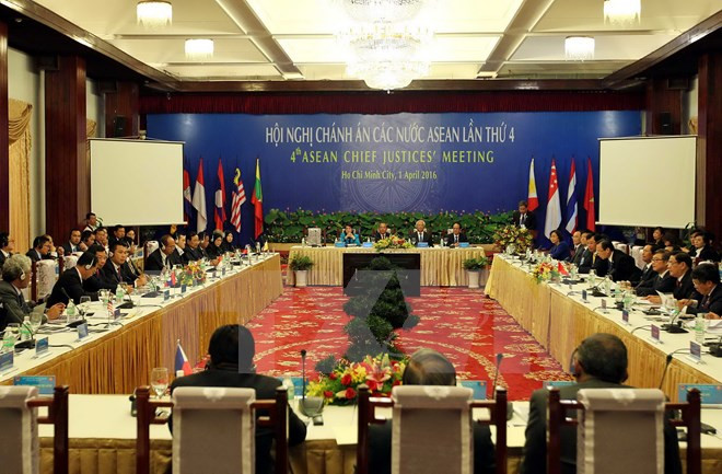 ASEAN Chief Justices gather in HCM City ảnh 1
