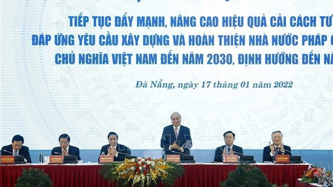 National conference talks judicial reform to build law-governed socialist State ảnh 1 National conference talks judicial reform to build law-governed socialist State ảnh 1