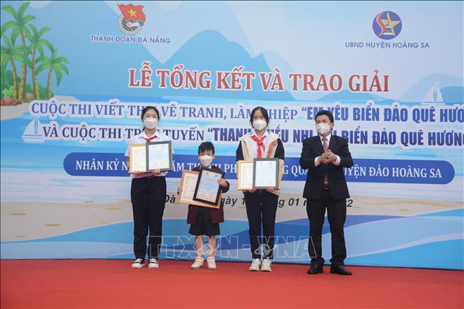 Over 20,000 Da Nang students join contests on homeland sea, islands ảnh 2 Over 20,000 Da Nang students join contests on homeland sea, islands ảnh 2