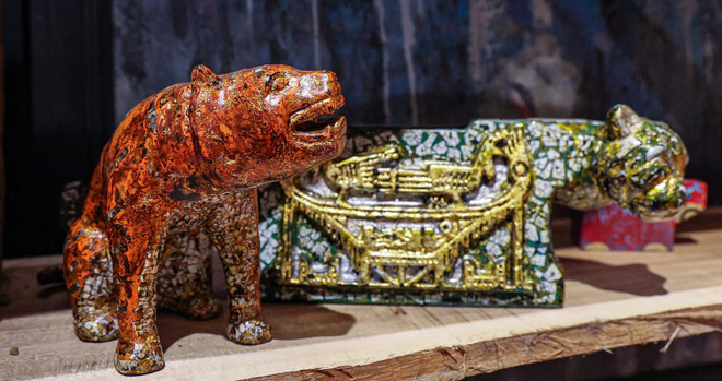 Exhibition spotlights tigers in Vietnam’s ancient art ảnh 2