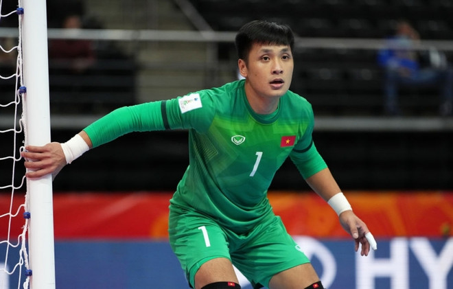 Vietnamese player nominated for world’s best futsal goalie award ảnh 1