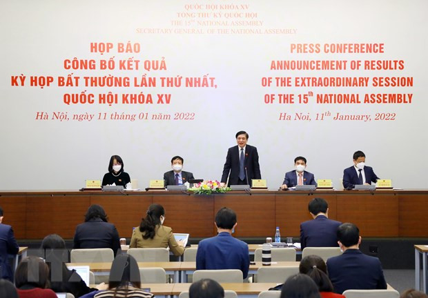 NA’s extraordinary session fulfills entire agenda: official ảnh 1 NA’s extraordinary session fulfills entire agenda: official ảnh 1