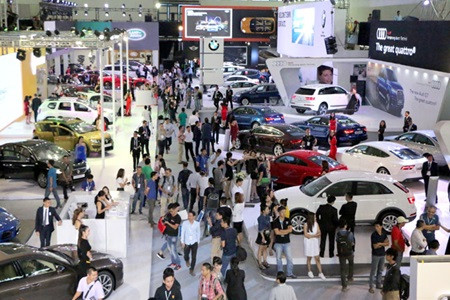 New car expo opens in Hanoi ảnh 1