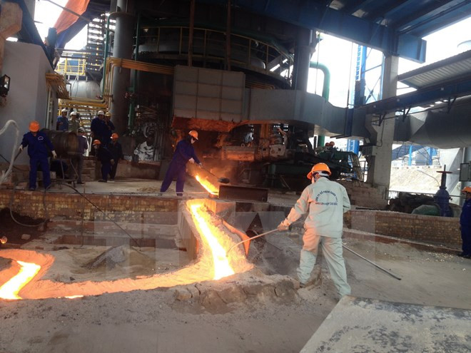 Iron and steel complex becomes operational in Cao Bang ảnh 1 Iron and steel complex becomes operational in Cao Bang ảnh 1