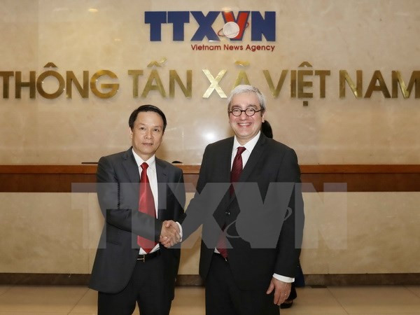 VNA keen on cooperating with AFP in reporter training ảnh 1 VNA keen on cooperating with AFP in reporter training ảnh 1