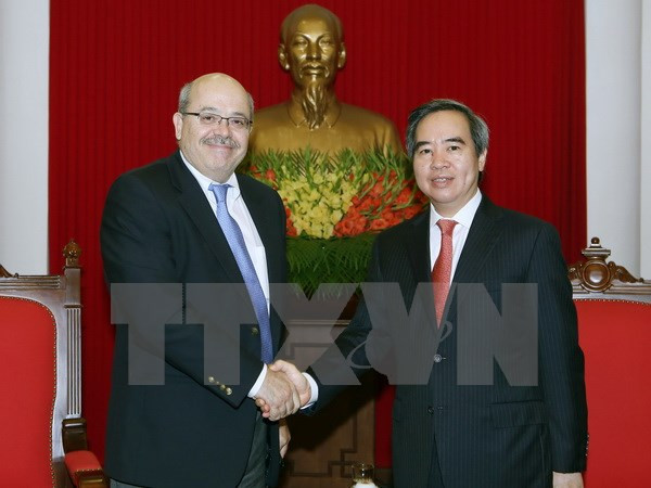 Party official meets with IMF specialists in Hanoi ảnh 1 Party official meets with IMF specialists in Hanoi ảnh 1