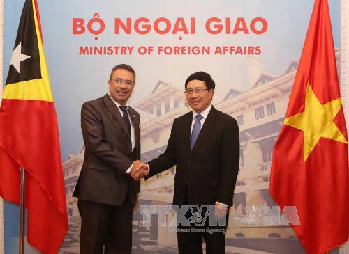 Vietnam, Timor Leste seek increased cooperation ảnh 1 Vietnam, Timor Leste seek increased cooperation ảnh 1