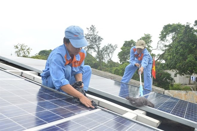 Island commune in Quang Ngai to have solar power ảnh 1 Island commune in Quang Ngai to have solar power ảnh 1