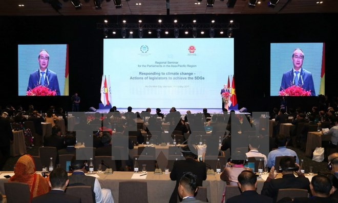 IPU Asia-Pacific seminar on SDGs opens in HCM City ảnh 1