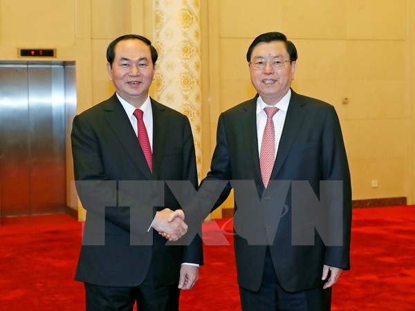 Vietnamese, Chinese legislatures urged to increase experience sharing ảnh 1 Vietnamese, Chinese legislatures urged to increase experience sharing ảnh 1