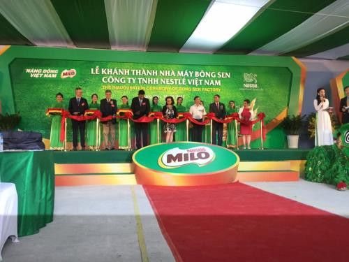 Nestlé opens new factory in Hung Yen ảnh 1