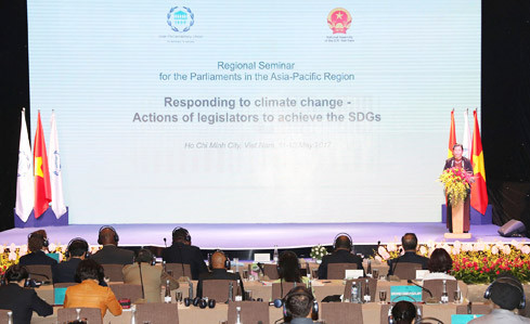 Regional legislatures called to do more in climate change response ảnh 1