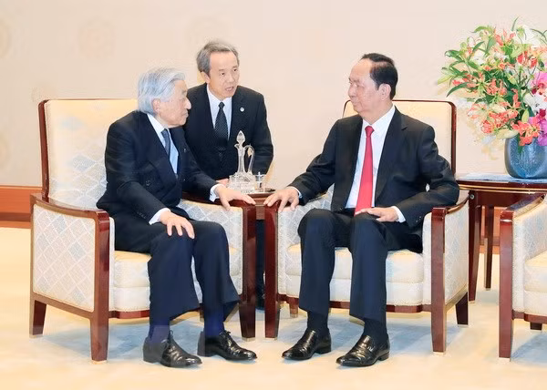 Vietnam treasures ties with Japan: President ảnh 1