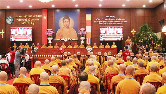 HCM City’s Buddhist unit hailed for active engagement in COVID-19 response ảnh 1 HCM City’s Buddhist unit hailed for active engagement in COVID-19 response ảnh 1