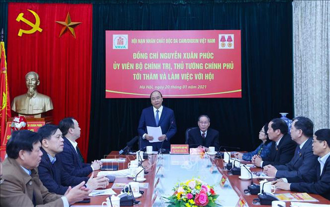 VAVA praised for efforts to care for AO victims ảnh 1