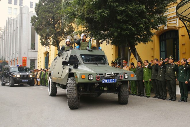 Hanoi’s police begin task of ensuring security for National Party Congress ảnh 2