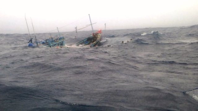 Trade union protests China sinking Vietnamese fishing boat ảnh 1