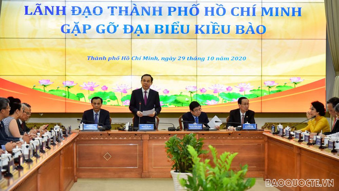 HCM City leaders meet overseas Vietnamese ảnh 1 HCM City leaders meet overseas Vietnamese ảnh 1