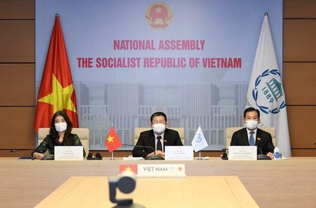 Vietnam attends IPU's virtual meeting on peace, security issues ảnh 1 Vietnam attends IPU's virtual meeting on peace, security issues ảnh 1