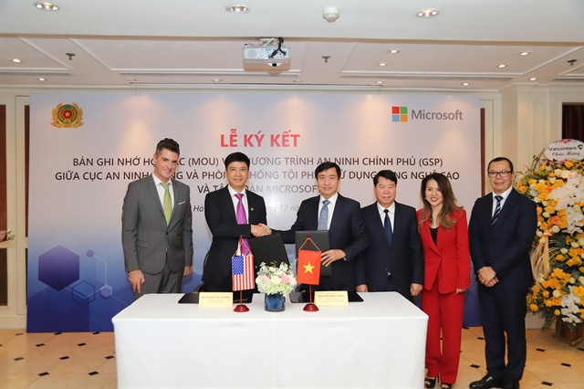 VN to join Microsoft's network security protection programme ảnh 1 VN to join Microsoft's network security protection programme ảnh 1