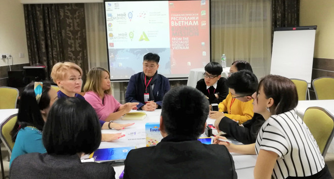 Vietnamese businesses join trade promotion event in Russia ảnh 1