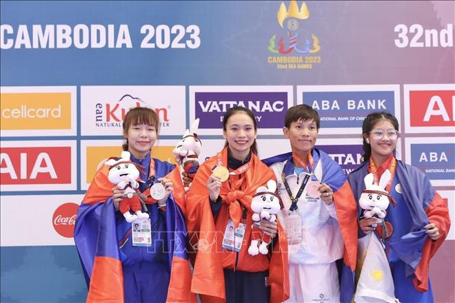 Karate artists win first gold for Vietnam at SEA Games after 18 years ảnh 3 Karate artists win first gold for Vietnam at SEA Games after 18 years ảnh 3