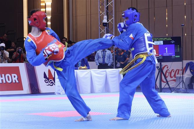 Vovinam fighter grabs silver at SEA Games 32 ảnh 1
