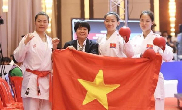 Vietnamese Karate fighters conclude competitions in SEA Games 32 with six golds ảnh 1 Vietnamese Karate fighters conclude competitions in SEA Games 32 with six golds ảnh 1