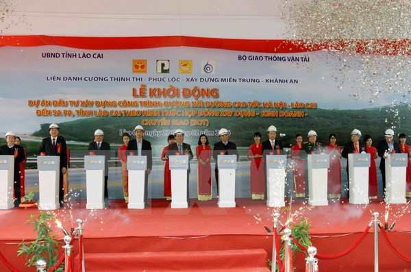 Work begins to link Noi Bai-Lao Cai expressway with Sa Pa ảnh 1