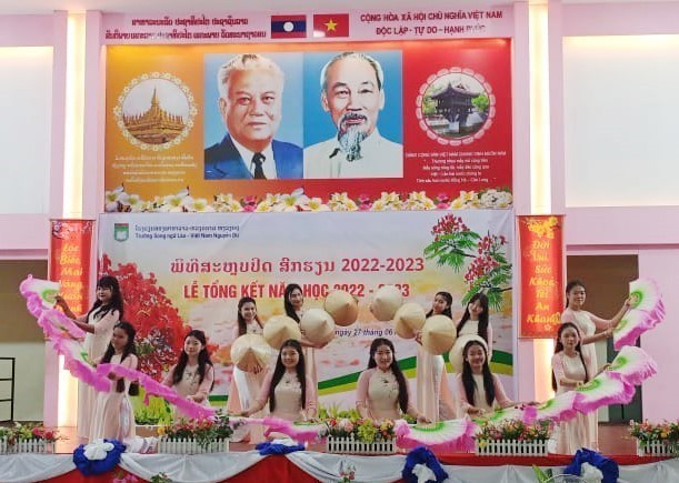 Lao-Vietnamese bilingual school concludes 2022-2023 academic year ảnh 1 Lao-Vietnamese bilingual school concludes 2022-2023 academic year ảnh 1