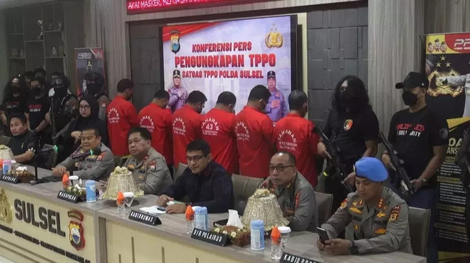 Indonesian police arrest over 600 human trafficking suspects ảnh 1 Indonesian police arrest over 600 human trafficking suspects ảnh 1
