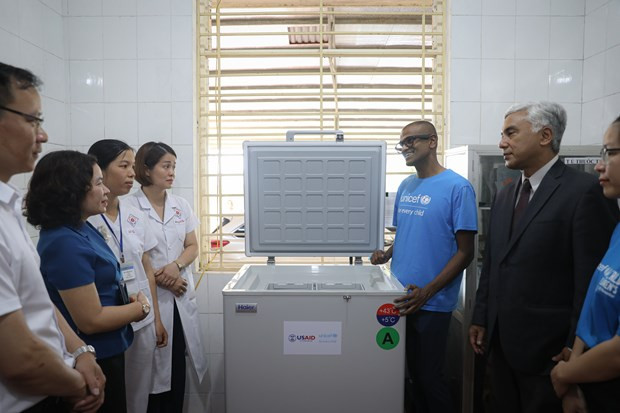 USAID, UNICEF donate 590 vaccine refrigerators to Vietnamese remote areas ảnh 1 USAID, UNICEF donate 590 vaccine refrigerators to Vietnamese remote areas ảnh 1