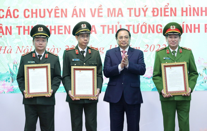 PM commends police for smashing major drug trafficking ring ảnh 1 PM commends police for smashing major drug trafficking ring ảnh 1