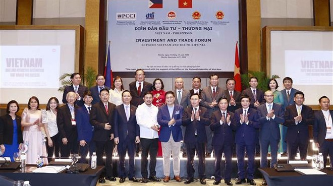 Vietnam, Philippines look toward 10 bln USD in trade by 2026 ảnh 1 Vietnam, Philippines look toward 10 bln USD in trade by 2026 ảnh 1