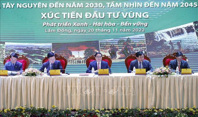PM urges breakthroughs in Central Highlands development ảnh 1