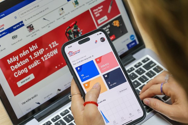 Vietnam launches e-commerce app for mechanical industry ảnh 1 Vietnam launches e-commerce app for mechanical industry ảnh 1