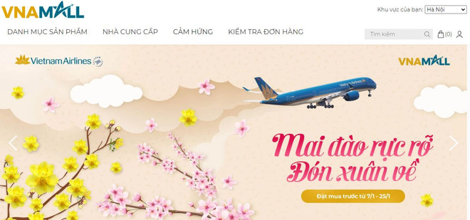Vietnam Airlines debuts ecommerce platforms ảnh 1