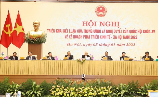 PM urges solidarity to complete 2022 targets ảnh 1